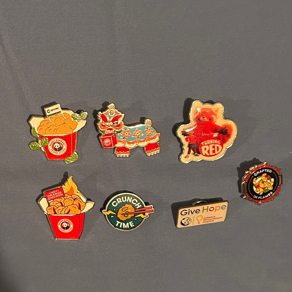 Assorted Enamel Pin Set